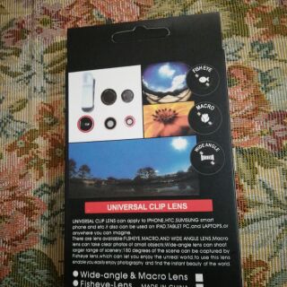 UNIVERSAL CLIP LENS 自拍鏡頭 僅此一組 隨便賣
