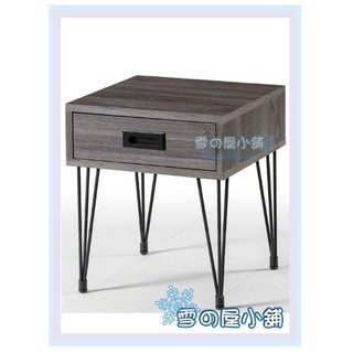 麥克黑桐木色小茶几 置物桌 造型桌 小邊桌 咖啡桌 收納桌 X332-06 雪之屋居家生活館