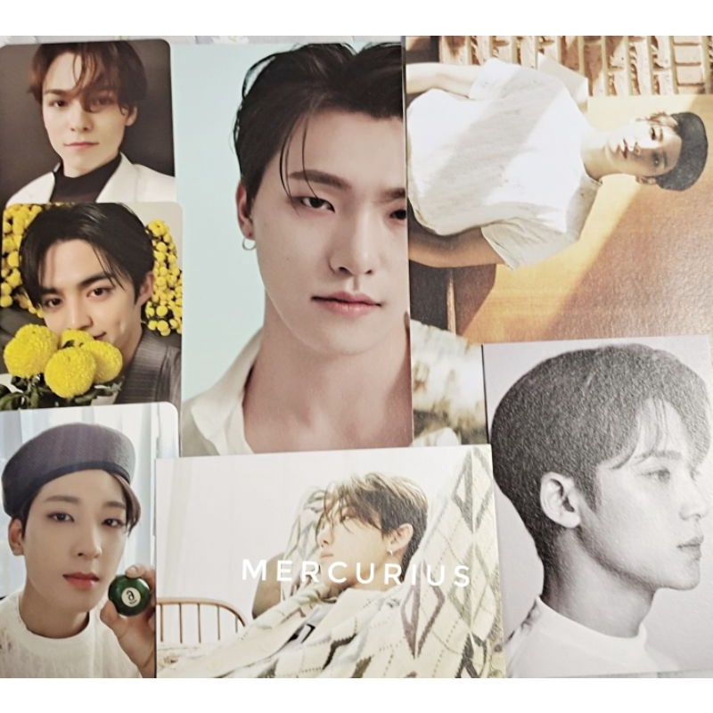 Seventeen Svt Your Choice 圓佑scoups Vernon 專輯撞球花大卡明信片小卡 蝦皮購物