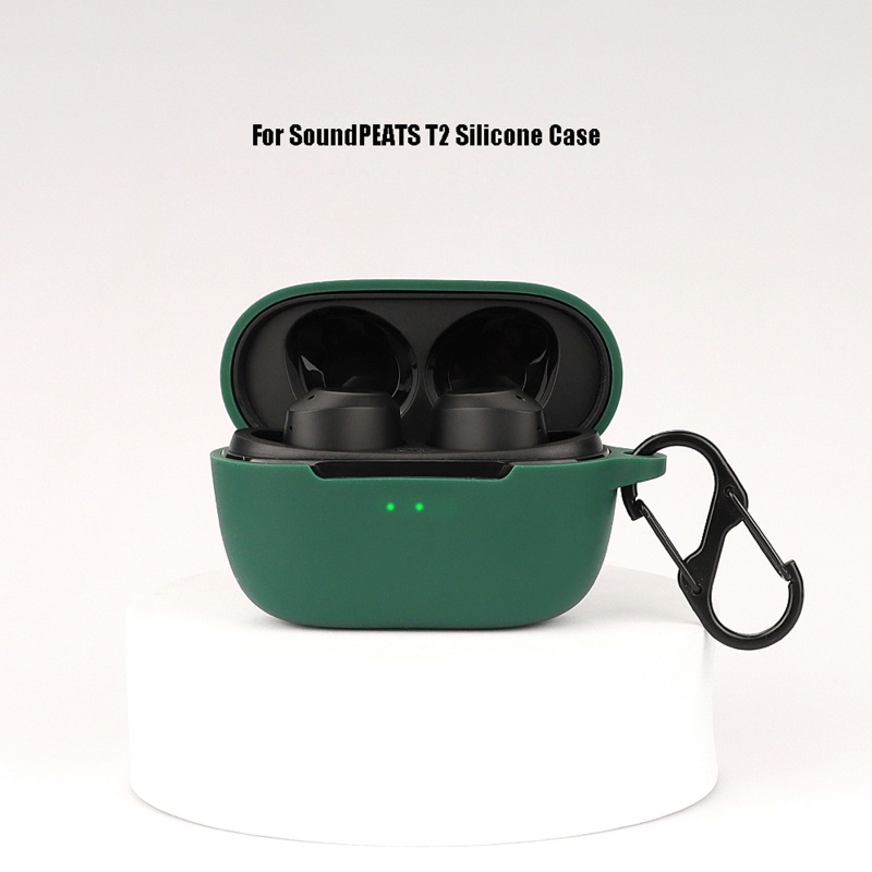 【現貨】適用於 Soundpeats T2 防震耳機矽膠套防塵可水洗保護套