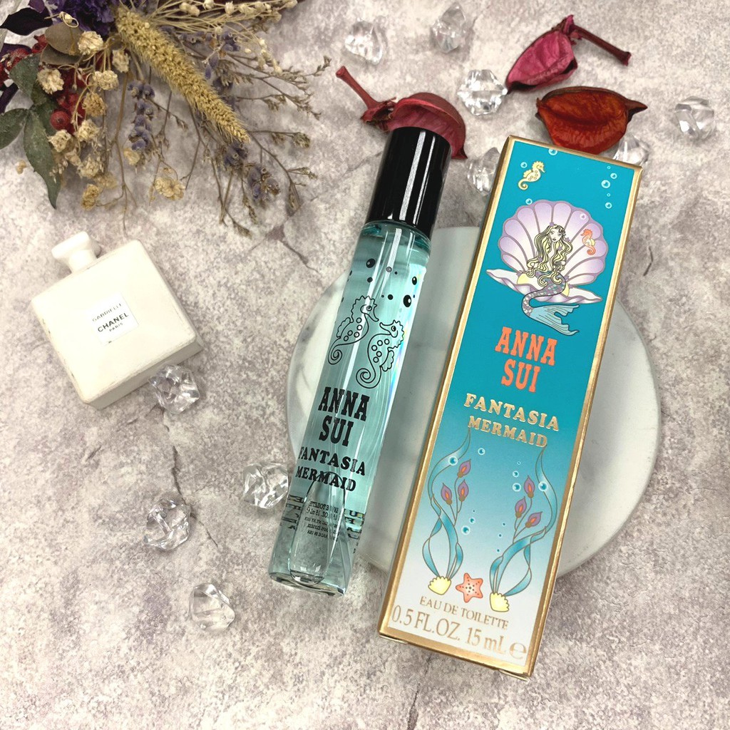 波妮香水♥ Anna Sui 童話美人魚 女性淡香水 15ml 噴式小香