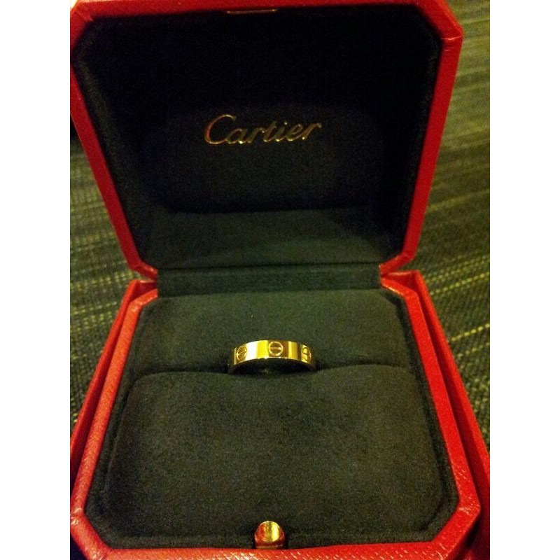 Cartier Love系列 玫瑰金戒指💍