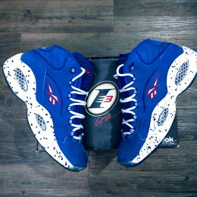 收藏級絕版正品】Iverson Reebok Question 