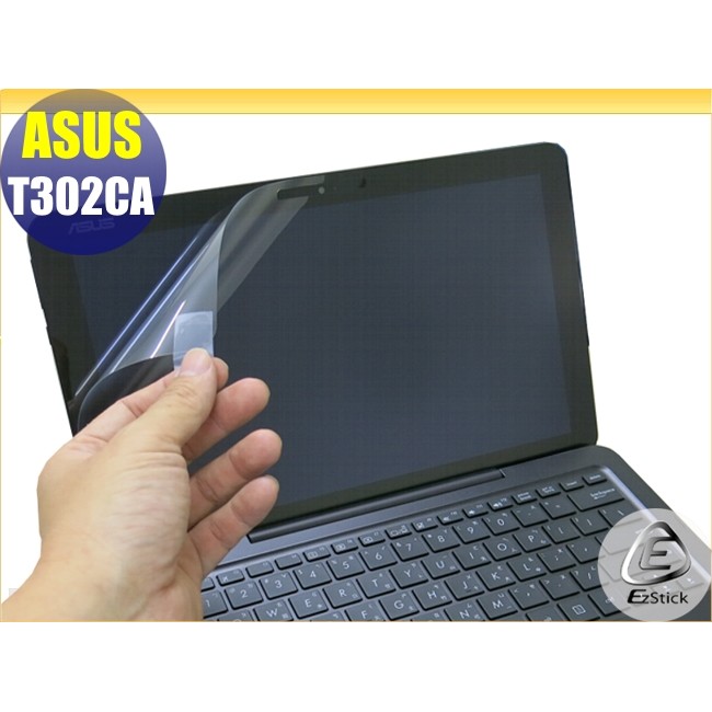 【Ezstick】ASUS T302 CA 專用 靜電式平板LCD液晶螢幕貼 (可選鏡面防汙或高清霧面)