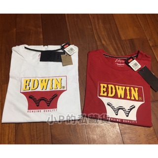 限時出清！🎉正品～EDWIN經典雙logo短袖T恤