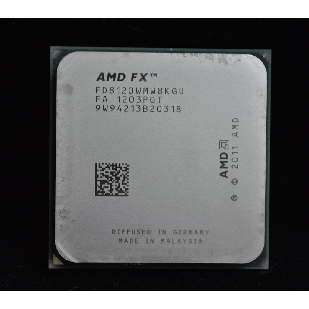 AMD FX-8120 八核不鎖頻正式版附風扇 (AM3+ 4.0G) -8100 -8140 -8150 參考