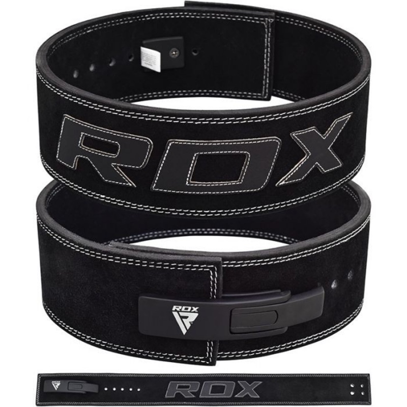 RDX 現貨10mm牛皮快扣腰帶 健身腰帶，M號32-36腰