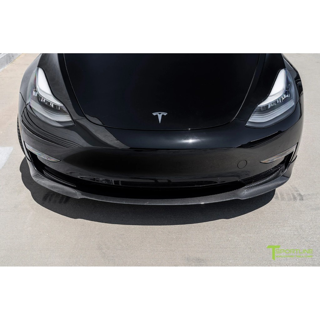 【M.GARAGE】TESLA Model 3 T Sportline EPA 碳纖維 前下巴