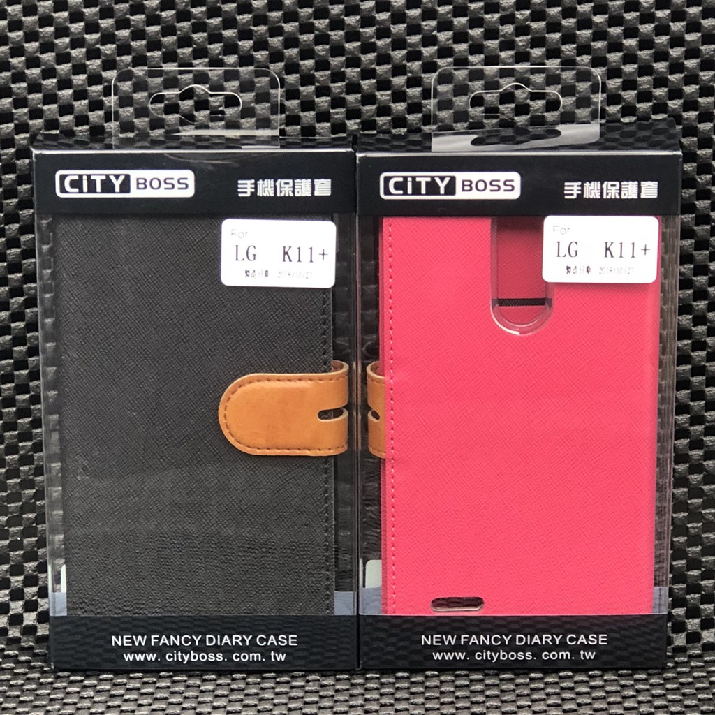 City boss LG K11 Plus 手機保護套 側掀皮套 保護套 斜立支架保護殼 韓風 軟殼 有磁扣 可放卡片