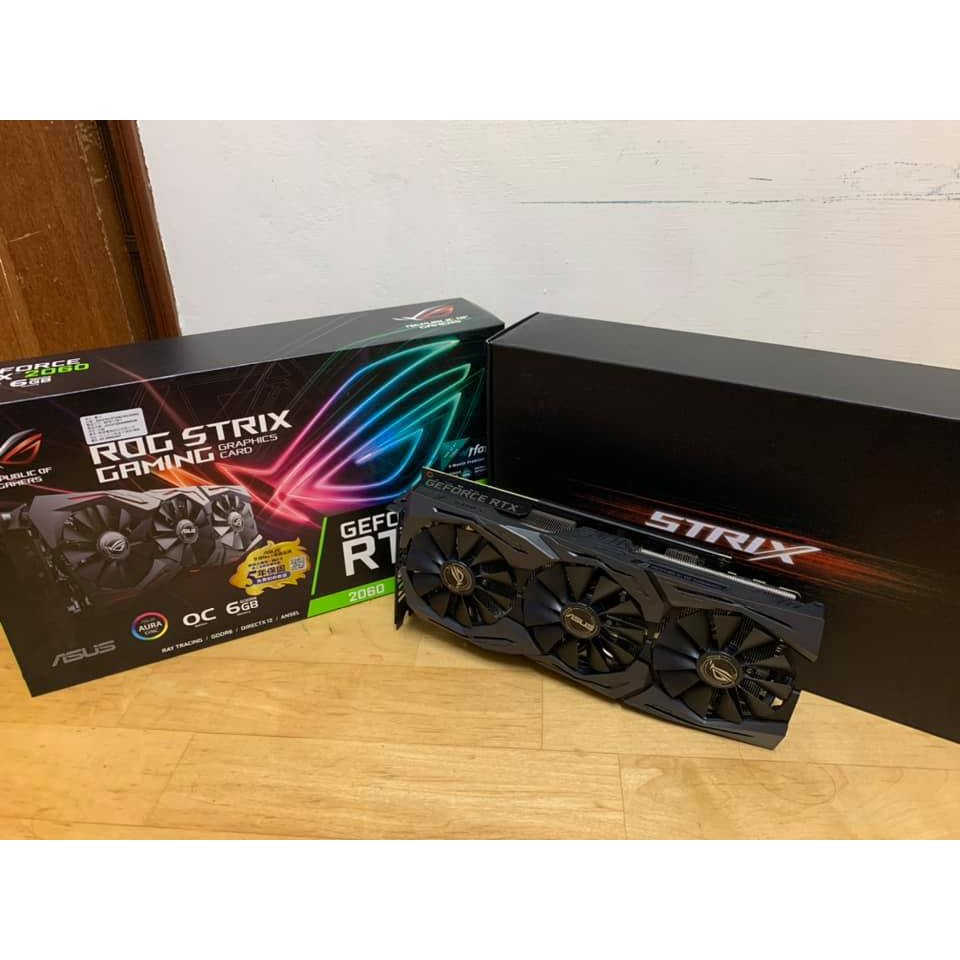 ASUS ROG STRIX RTX2060 OC 6GB GAMING顯示卡