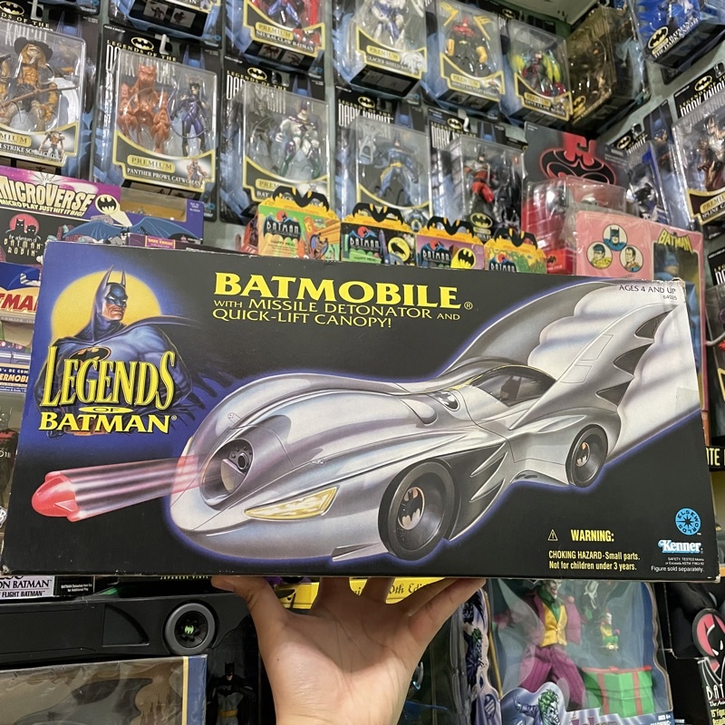 1994 蝙蝠車 蝙蝠俠 Kenner Batmobile Batman hasbro 孩之寶 全新僅拆檢 盒況差