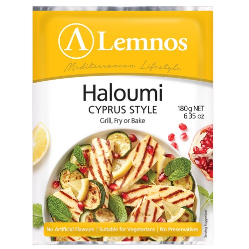 Lemnos 哈魯米起司  Haloumi cheese 180g （適合煎烤的起司）