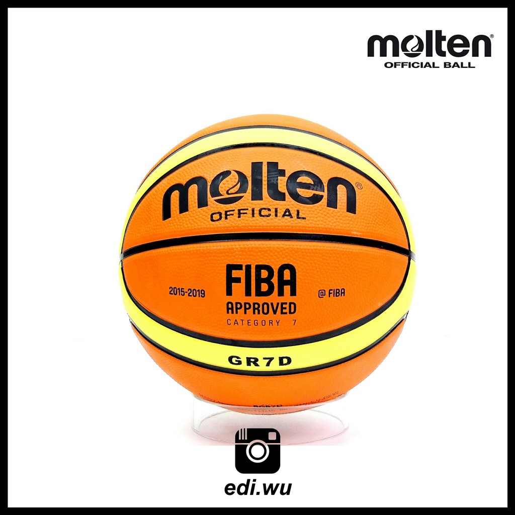 【運動王】MOLTEN 籃球 室外 標準 7號 12貼片設計 手感佳 學校 大專 指定用球 BGR7D