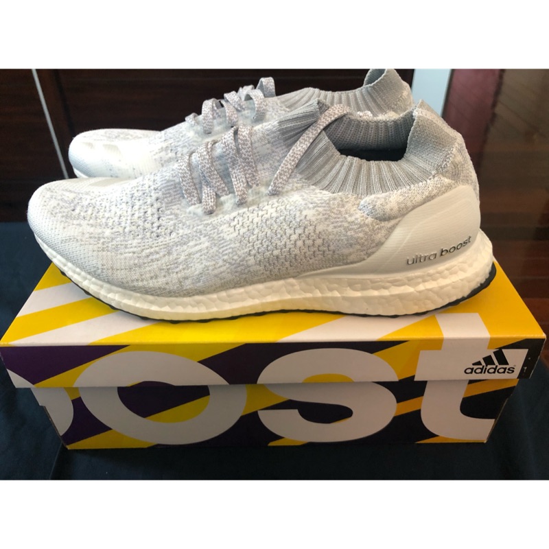 全新 Adidas ultraboost uncaged 白鞋 US10.5