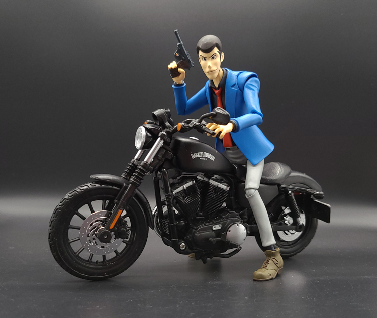 精品1 12兵人场景配件figma哈雷摩托车shf机车6寸mezco人偶7模型neca 蝦皮購物