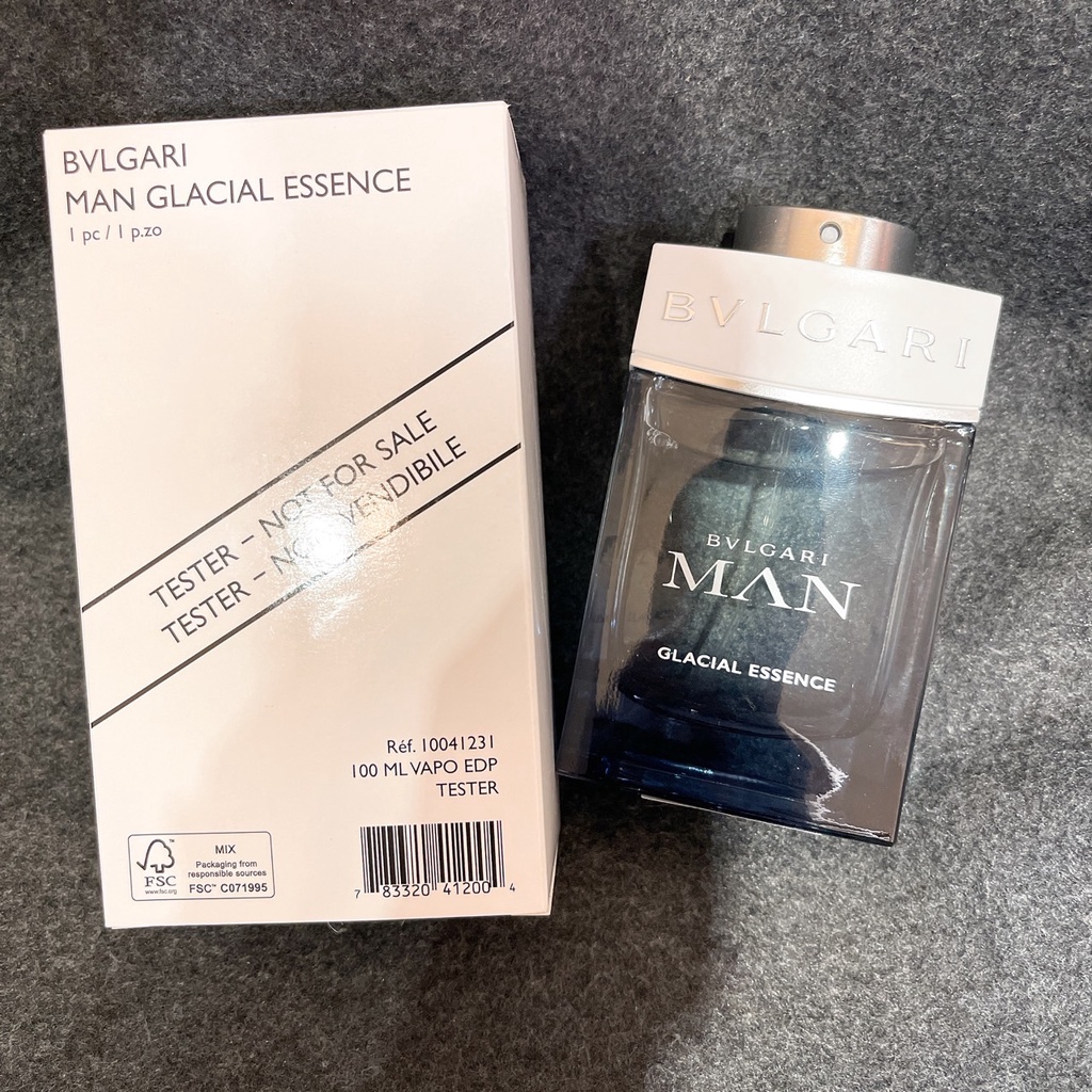 Bvlgari Man Glacial Essence 寶格麗極地冰峰男性淡香精100ML TESTER