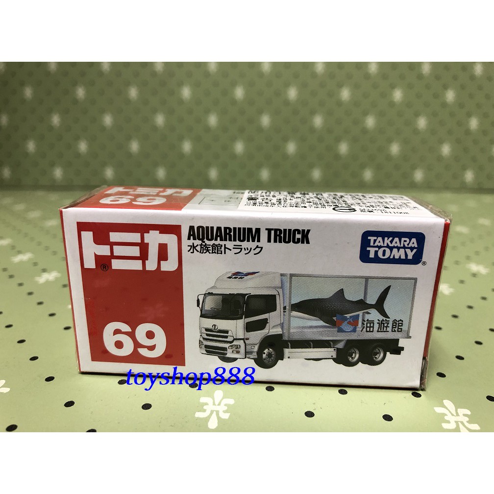 69 海遊館鯊魚車tomica 多美小汽車日本takara Tomy 8玩具店 蝦皮購物