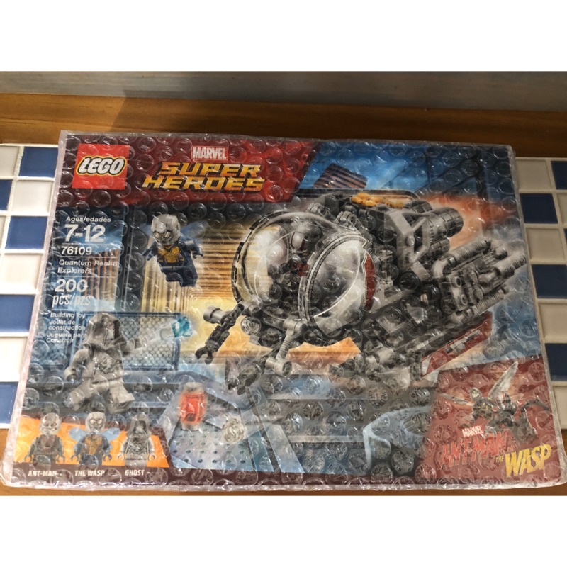 全新樂高 76109 蟻人 黃蜂女 幽靈 超級英雄系列 漫威 LEGO super heroes樂高積木