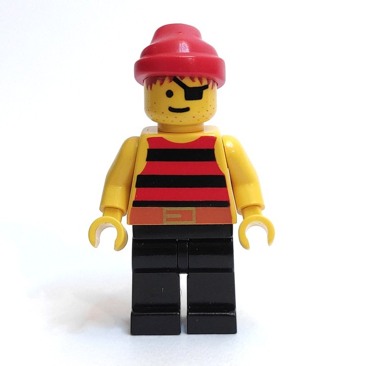 ☢️玩物喪志 1993年 LEGO樂高 絕版經典海盜人偶（海盜船長經典太空人二手磚散磚老人偶科技武器配件零件盒組黑紅藍白