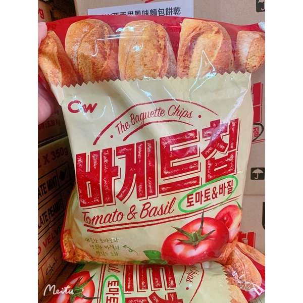 韓國🇰🇷 CW韓國番茄羅勒麵包餅乾