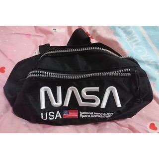 二手 HUDSON NASA WORM WAIST PACK BAG 腰包 側背包 斜肩包 美國 限定 USA