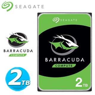 Seagate(BarraCuda)3.5吋 2TB 新梭魚 桌上型硬碟(ST2000DM008)