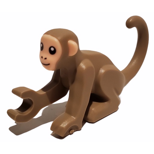 Lego 樂高 深沙色 猴子 動物 Monkey 77864pb01 60307 60302