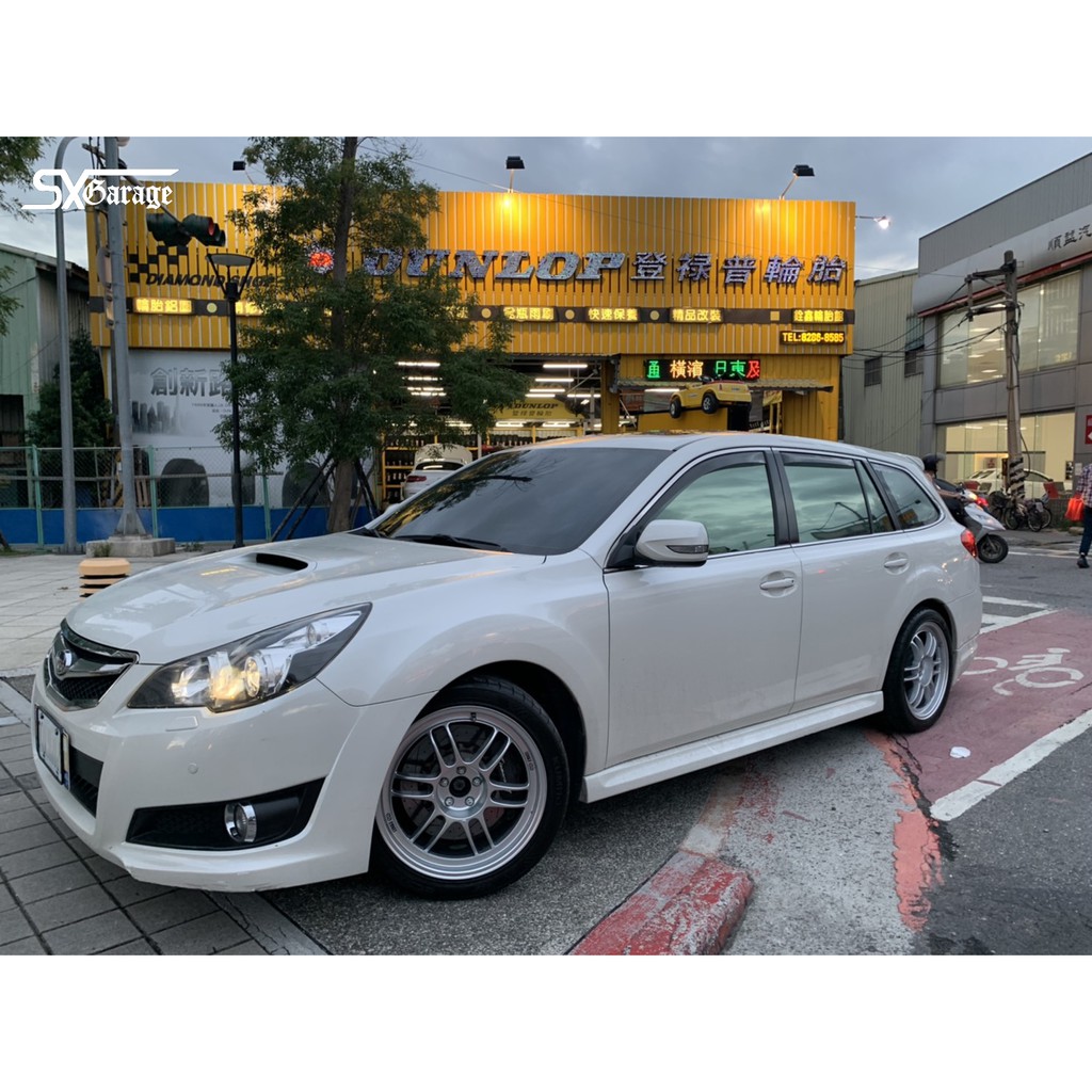 超鑫鋁圈 ENKEI RPF1 18吋旋壓鋁圈 5孔100 5孔114 輕量化 Subaru Levorg 實裝圖