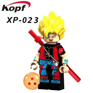 【積木班長】XP023悟空特別版附3星球超級賽亞人龍珠龍珠超七龍珠袋裝/相容積木