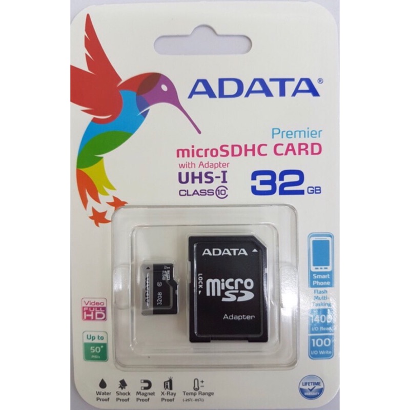 公司貨 ADATA 威剛32G Micro SD 記憶卡出清！！所剩不多要買要快