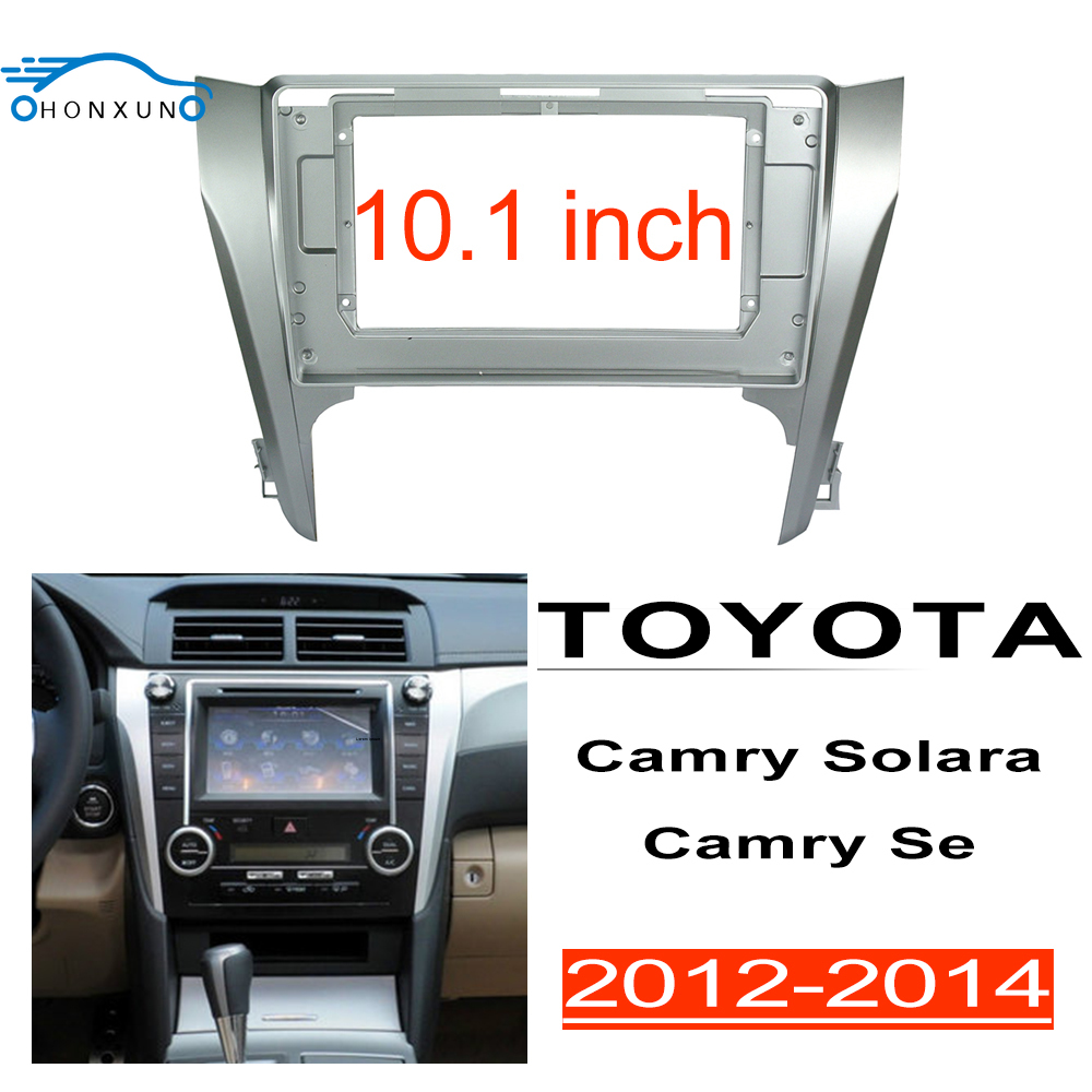 豐田 Eoenkk 2din 立體聲面板適用於 TOYOTA CAMRY Solara SE 2012-2014 10.