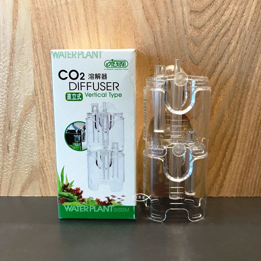 Ista 伊士達 直立式co2 溶解器 可多層組合增加更多溶解面積細化器霧化器水草缸 友魚屋水族 蝦皮購物