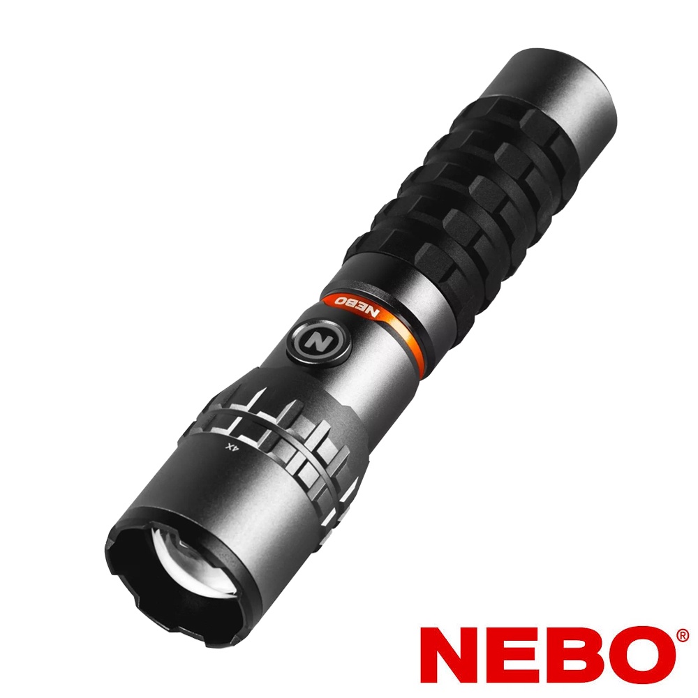 【NEBO】極限系列滑行兩用手電筒-USB充電 2000流明 IP67 NEB-WLT-1003-G