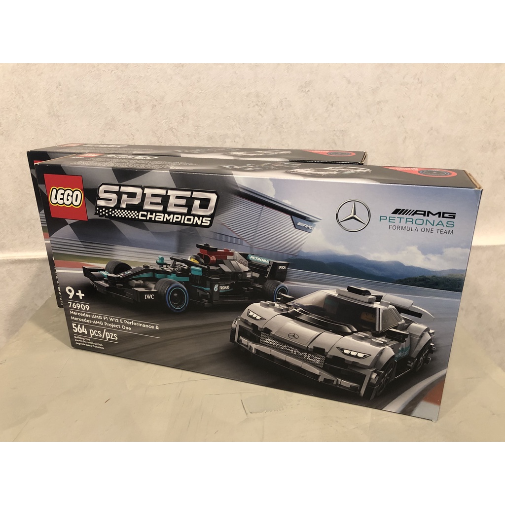 【Meta Toy】LEGO樂高 SPEED系列 76909 賓士 AMG F1 W12 E &amp; Projec One