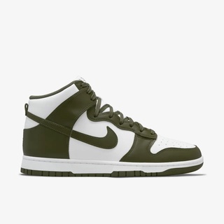 NIKE DUNK HI Cargo Khaki 白綠 高筒 休閒鞋 男鞋【DD1399-107】