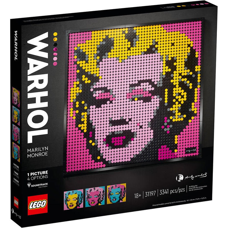 【超萌行銷】現貨 樂高 LEGO Art 31197 瑪麗蓮·夢露 馬賽克藝術風格盒組 3341Pcs