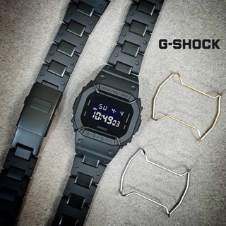 G-SHOCK改裝品/5600系列專屬#防撞保護器/黑/銀/金(只販售護框，不包含DW-5600BB手錶)