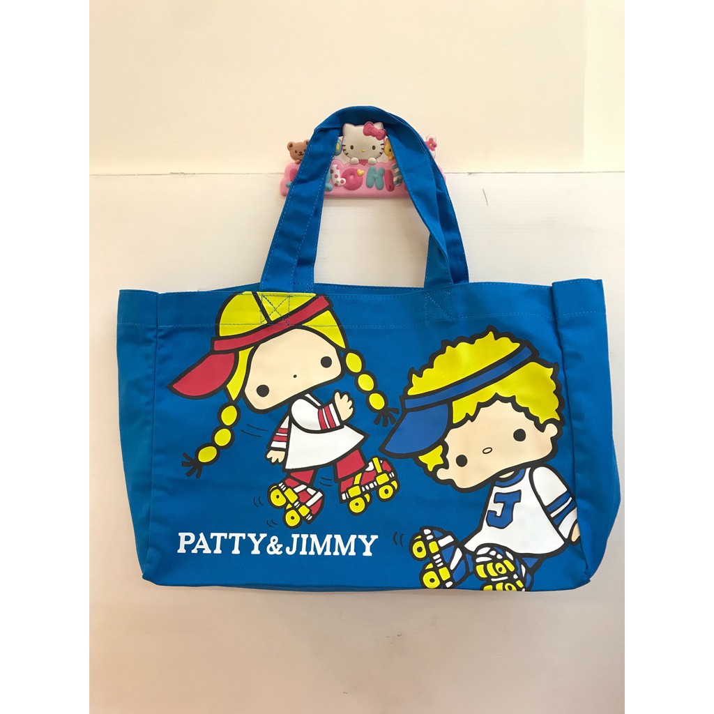 Patty &amp; Jimmy帆布袋，尺寸：36x26cm