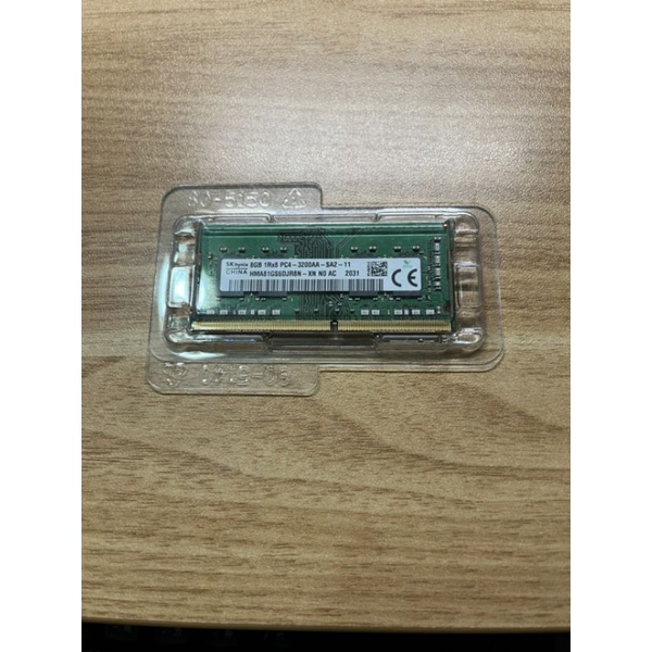 【二手】SK Hynix 海力士8G DDR4-3200筆記型記憶體