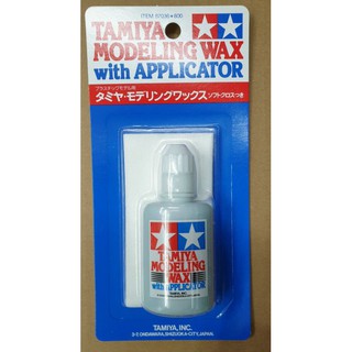 【高雄天利鄭姐】日本 TAMIYA 模型用工具材料 - 模型專用水性亮光蠟(附擦拭布) ＃87036