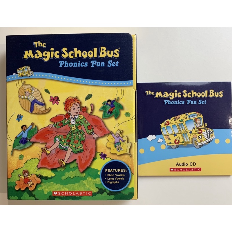 Magic School Bus Phonics Fun Set (12本書+CD)