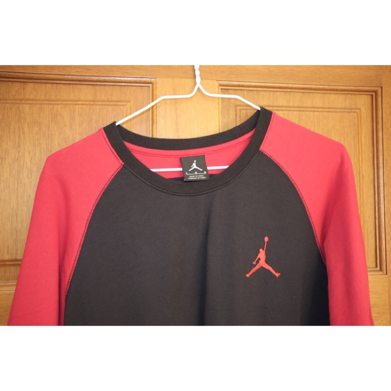 二手 Nike Jordan 七分袖上衣 紅黑
