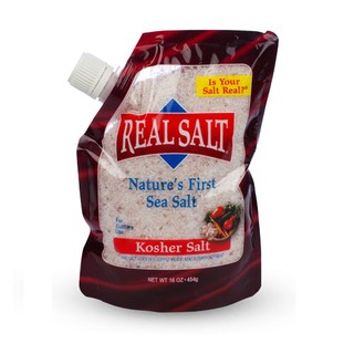 REALSALT鑽石鹽-頂級天然海鹽-中鹽454g補充包(美國原裝進口)