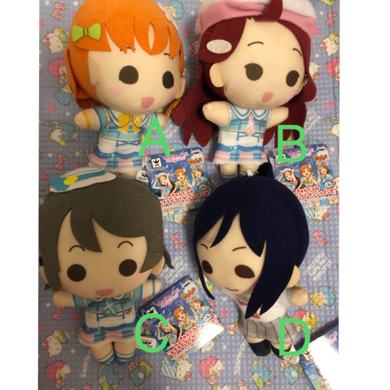 【ＫＳ現貨】*出清*日版景品 LoveLive! Sunshine!! 松浦果南 國木田花丸 高海千歌 布偶 娃娃