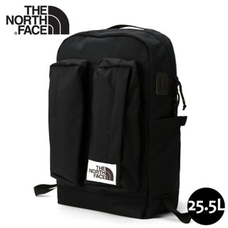 【The North Face 25.5L 經典懷舊後背包《黑》】3KY4/舒適防護休閒後背包/多功能休閒背包/悠遊山水