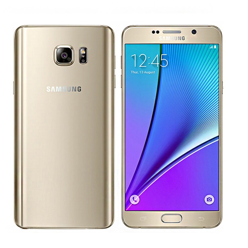 Samsumg Galaxy Note5 4+64GB 金色 全新品