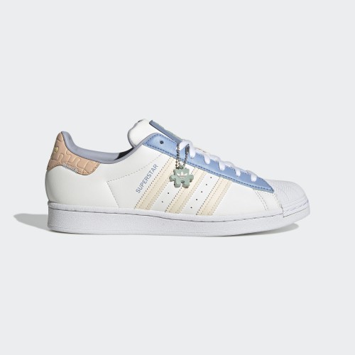 【小八】Adidas Superstar 白 拼圖 GZ3413