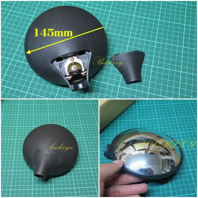 中華三菱 堅達 CANTER 2007年-2012年 3.5T FUSO 四期 五期 圓型 145mm 照地鏡 輔助鏡