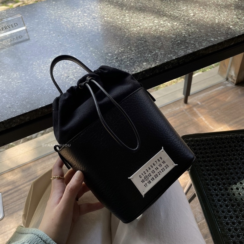 𝐅𝐚𝐚𝐚𝐭𝐨𝐮𝐨𝐮 𝐬𝐞𝐥𝐞𝐜𝐭🔖 Maison Margiela - 5ac Bucket Bag 皮革 水桶包