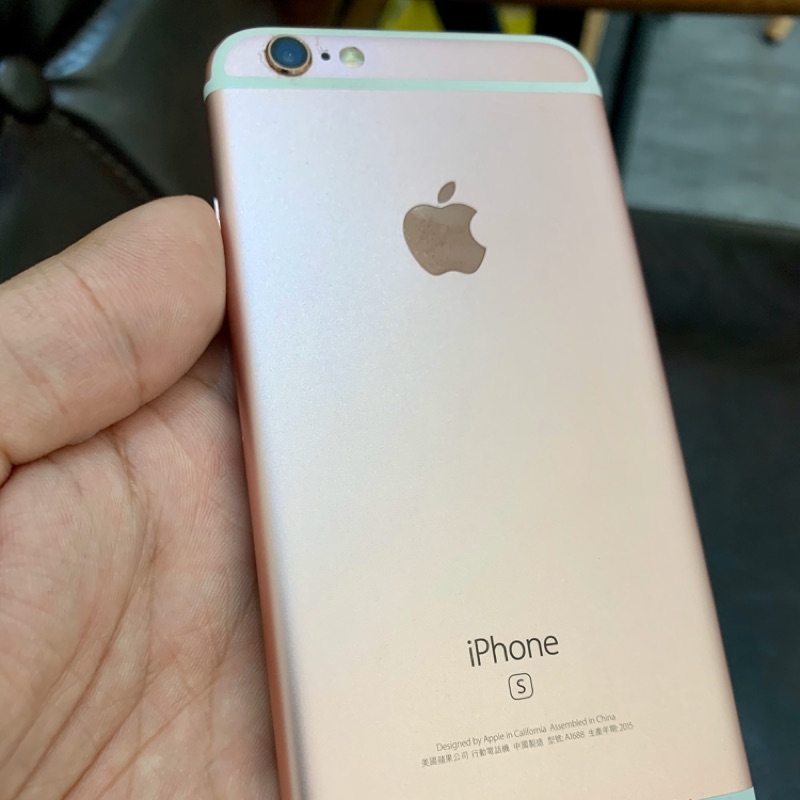 iPhone6s 128g玫瑰金 4.7吋